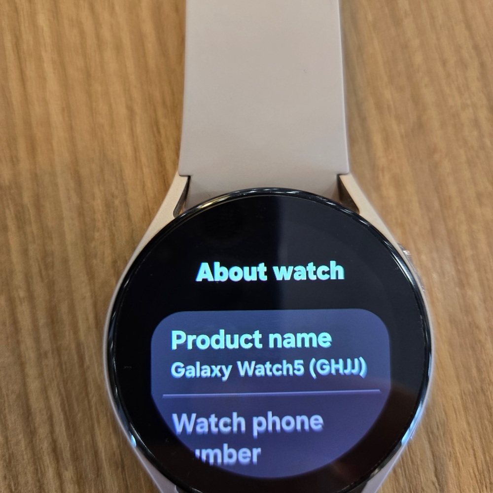 Galaxy 5 Smartwatch rose gold with light pink Band for Samsung - Picture 11 of 11